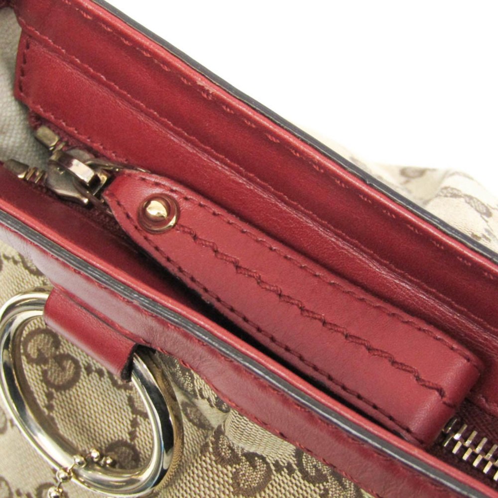 GUCCI Brown Leather Shoulder Bag - Picture 12 of 16